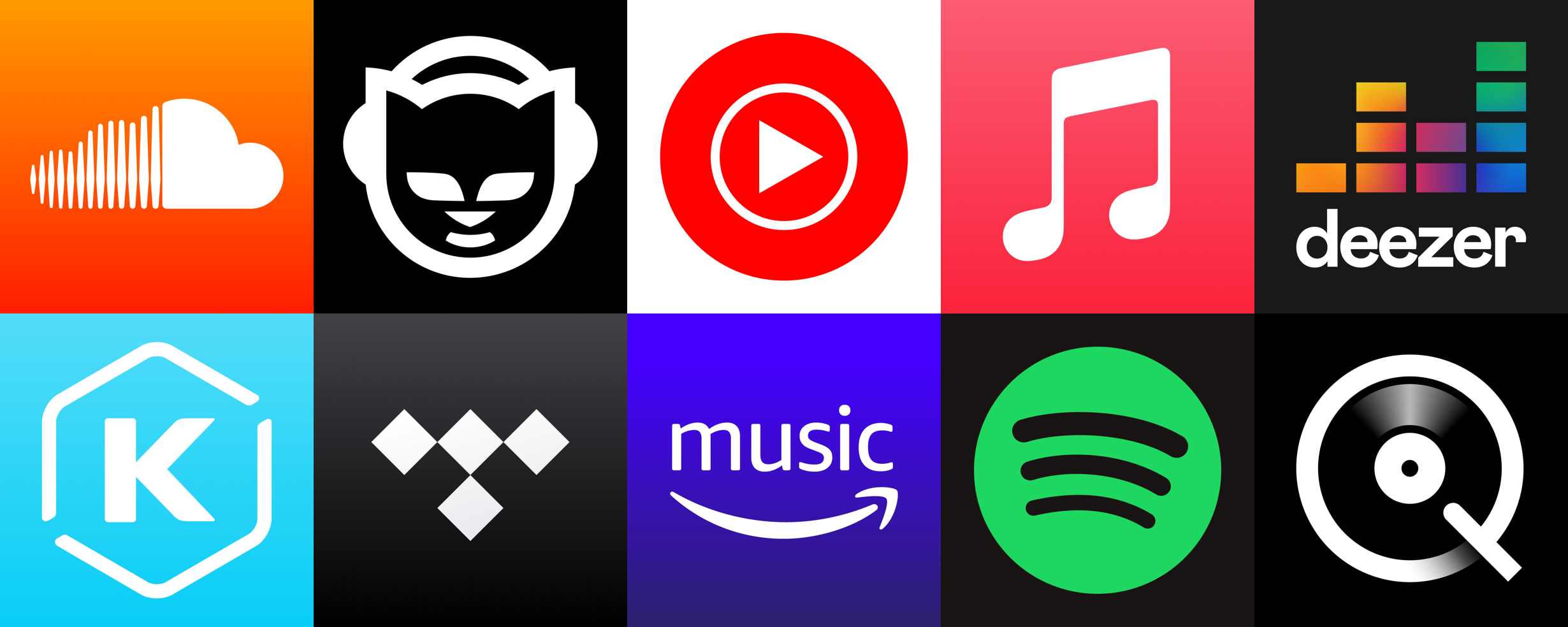 Top 10 music streaming platforms