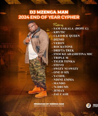 DJ Mzenga Man 2024 End of Year Cypher Mp3 Download