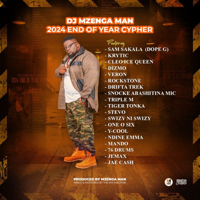 DJ Mzenga Man 2024 End of Year Cypher Mp3 Download