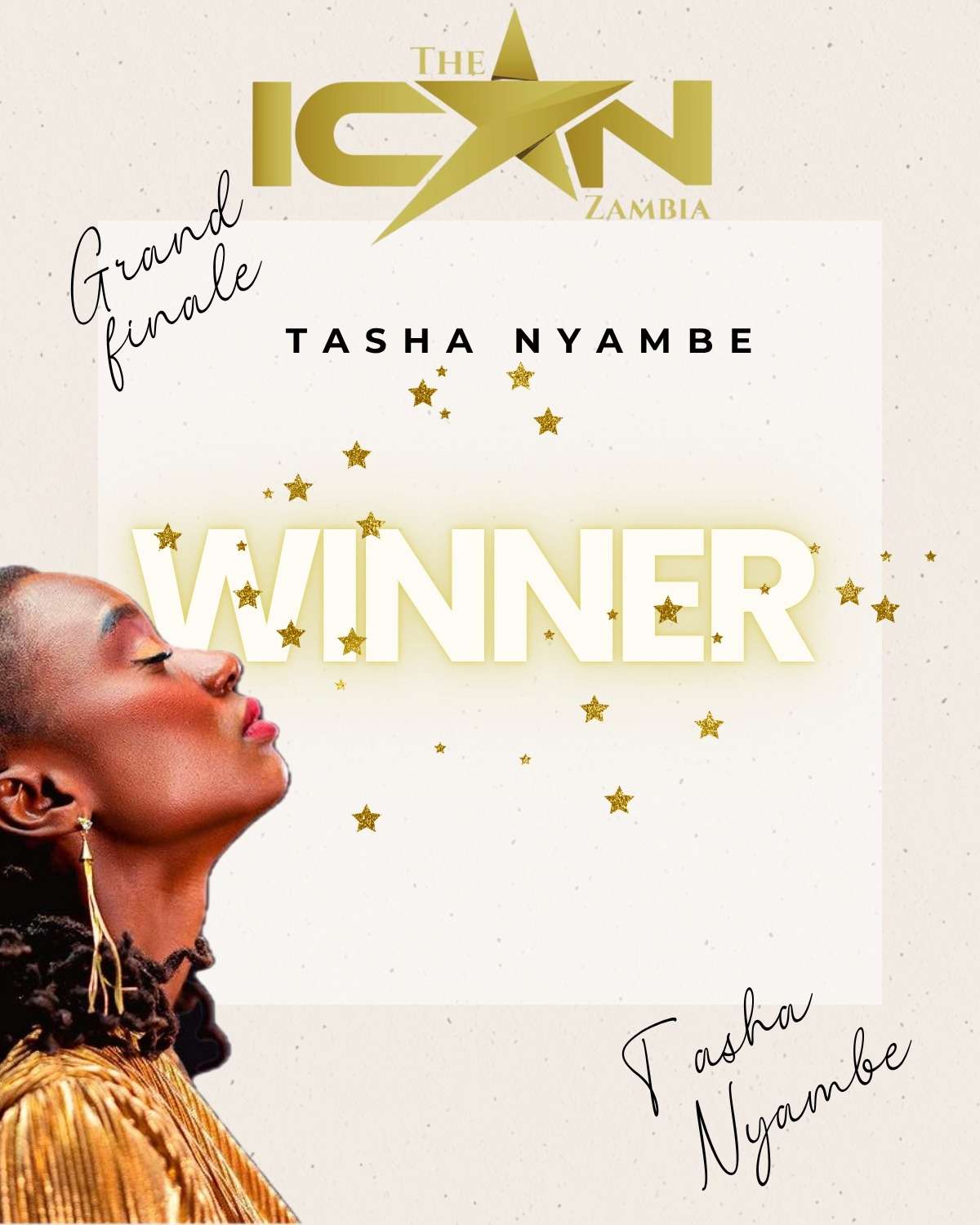 Tasha Nyambe Wins The Icon Zambia 2025