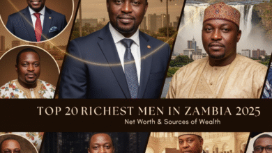 Top 20 richest man in zambia 2025