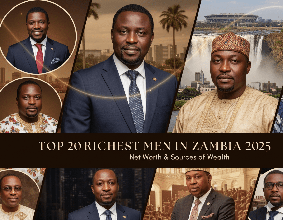 Top 20 richest man in zambia 2025